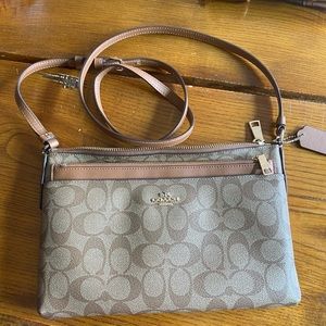 Coach Tan crossbody
